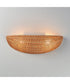 Bower Wall Sconce Natural Aged Brass