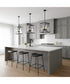 Clovis 4-light Pendant Matte Black