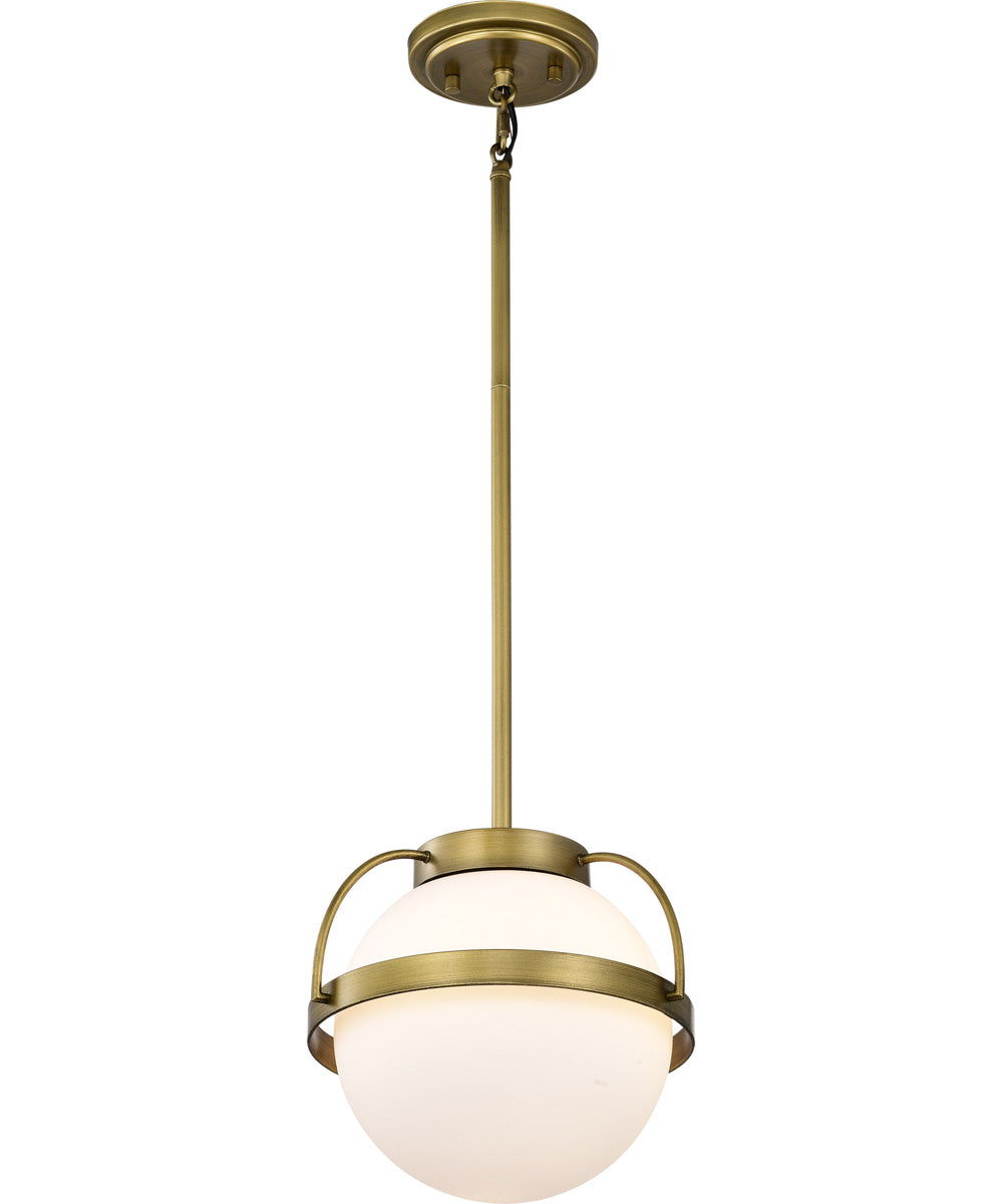 Lakeshore 1-Light Pendant Natural Brass