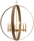 Allegheny 6-Light Pendant Soft Gold