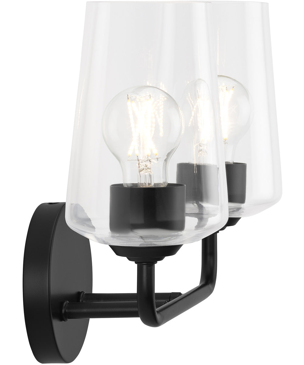 Celino 2-Light Bath & Vanity Black