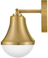 Haddie 3-Light Medium Three Light Vanity in Lacquered Brass