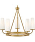 Selma 5-Light Medium Single Tier in Gold