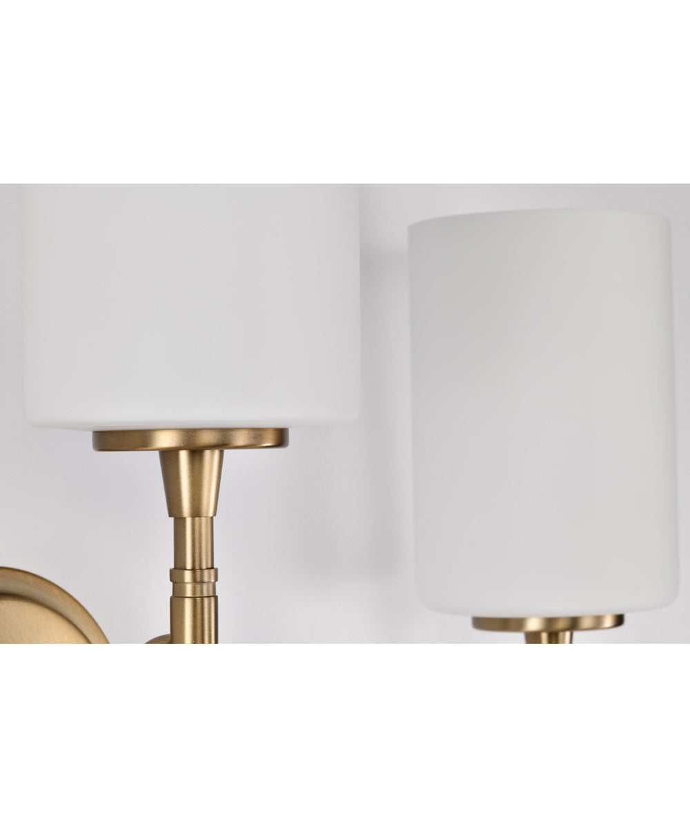 Liam 3-Light Vanity & Wall Burnished Brass