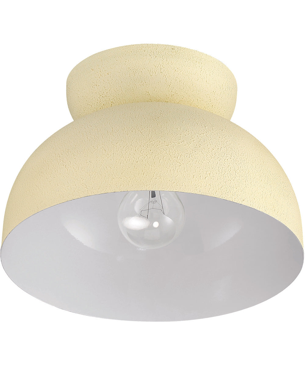 Ventura Dome 1-Light Lighting Cottage White