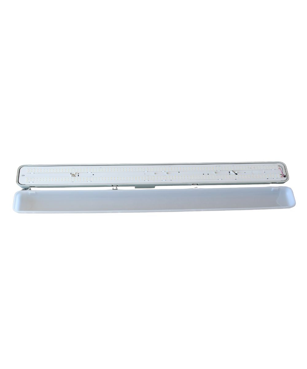 50"W Linear Vapor Tight 1-Light Integrated LED Light LightStrip Light Fixture by RP Lighting