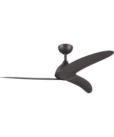 Nirra 52-in. 3-Blade Modern Ceiling Fan Satin Natural Bronze
