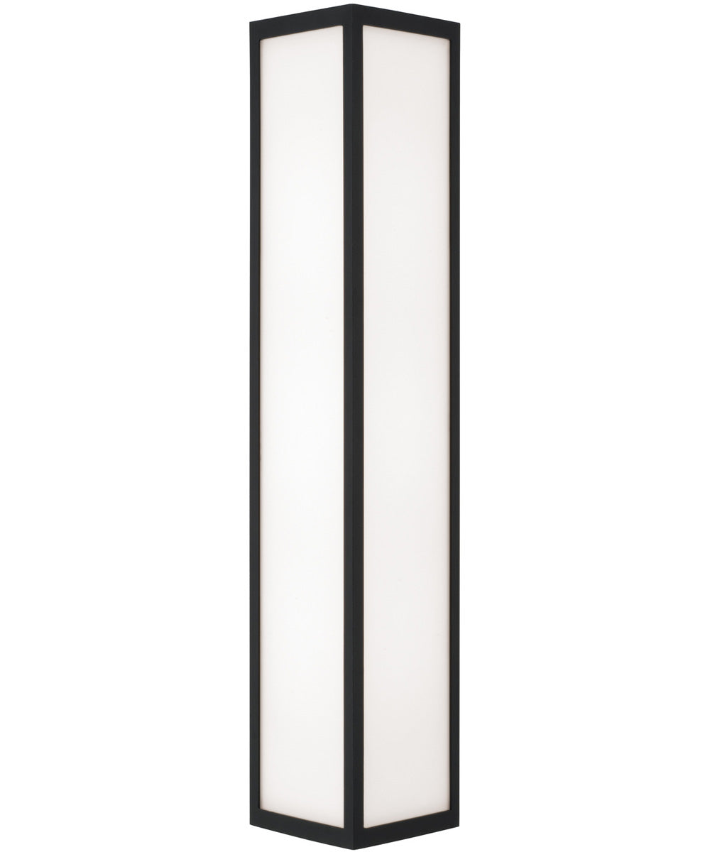 Irvin 3-Light Outdoor Wall-Lantern Black