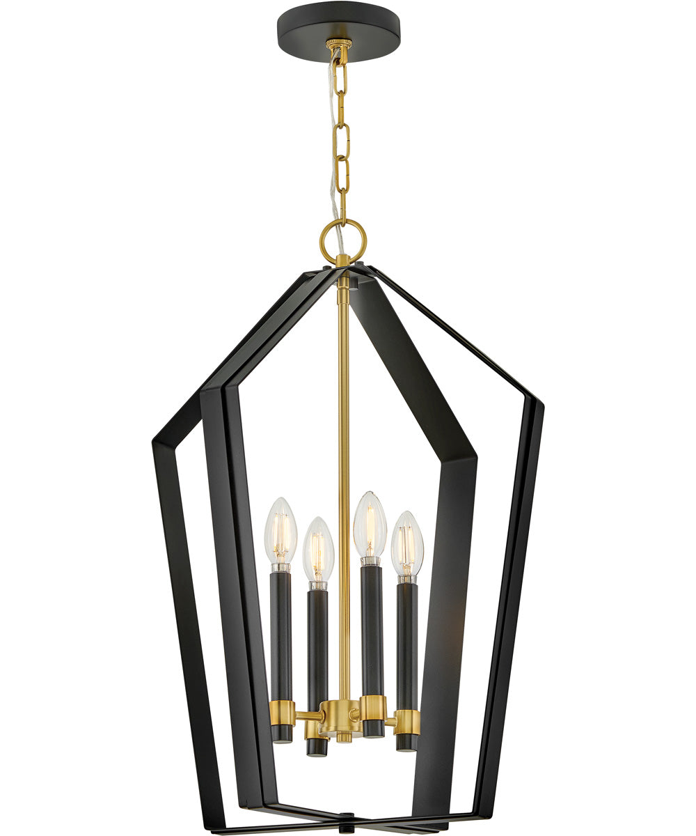 Sammi 4-Light Large Pendant in Black