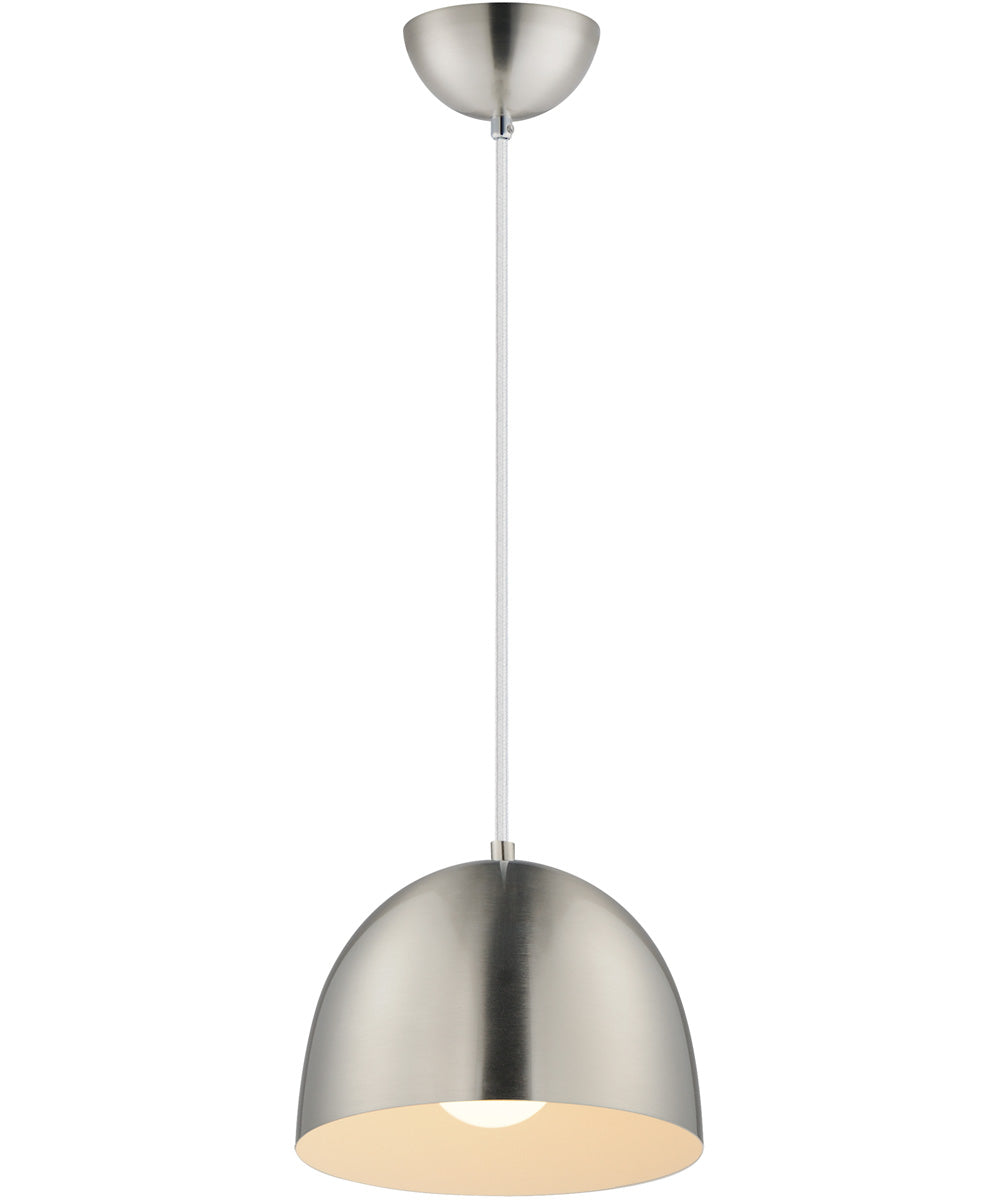 Tova 9 inch Pendant Satin Nickel