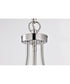 Amado 3-Light Pendant Polished Nickel