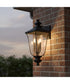 Farley 3-light Outdoor Wall Light Matte Black