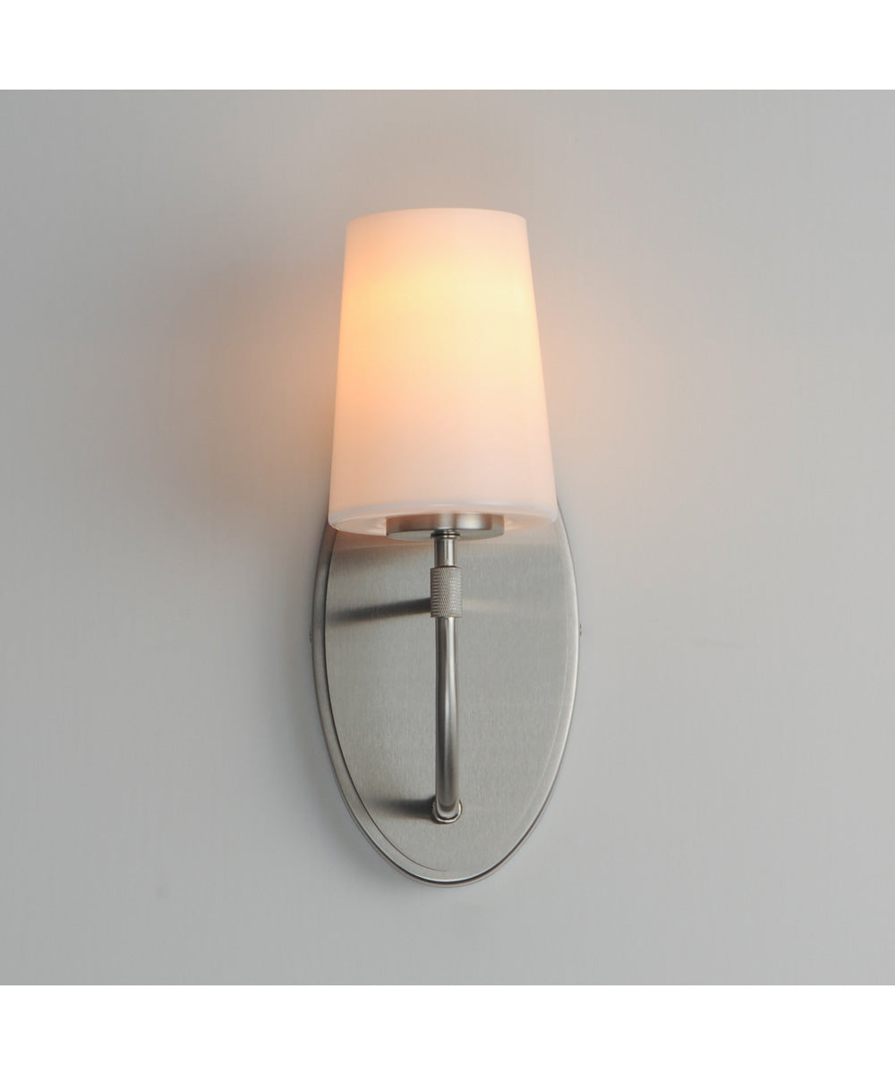 Durham 1-Light Sconce Satin Nickel