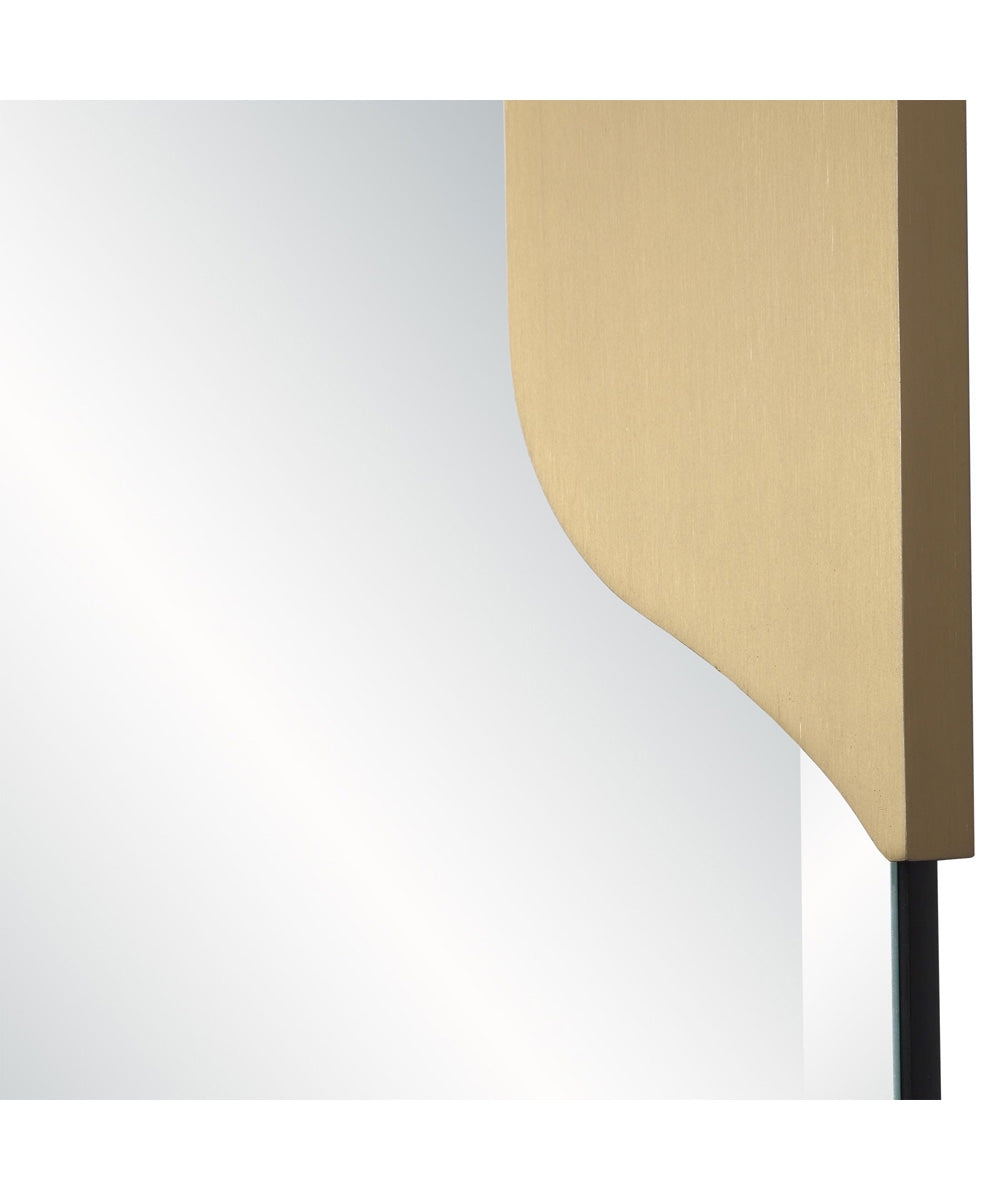 Makari Antique Brass Mirror
