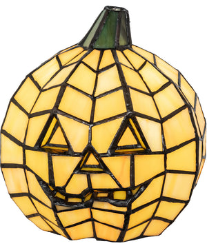 7" High Jack O'Lantern Accent Lamp