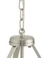 Lieon 2-Light Convertible Pendant Brushed Nickel