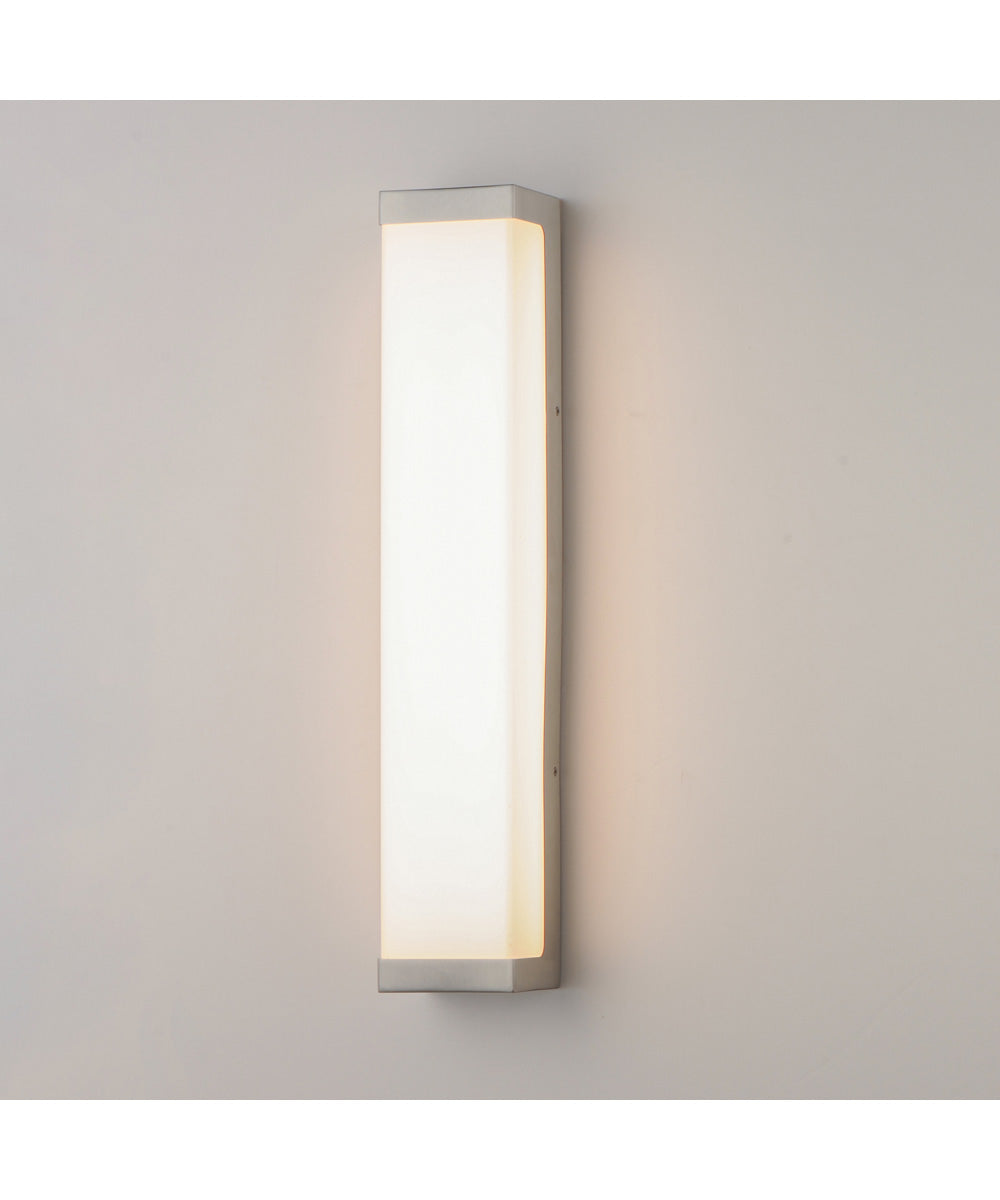 Tunnel 26-28 inch LED Outdoor Sconce Brushed Aluminum
