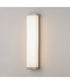 Tunnel 26-28 inch LED Outdoor Sconce Brushed Aluminum