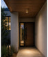 Culvert 7.5 inch LED Indoor Flush Mount Natural Aged Brass