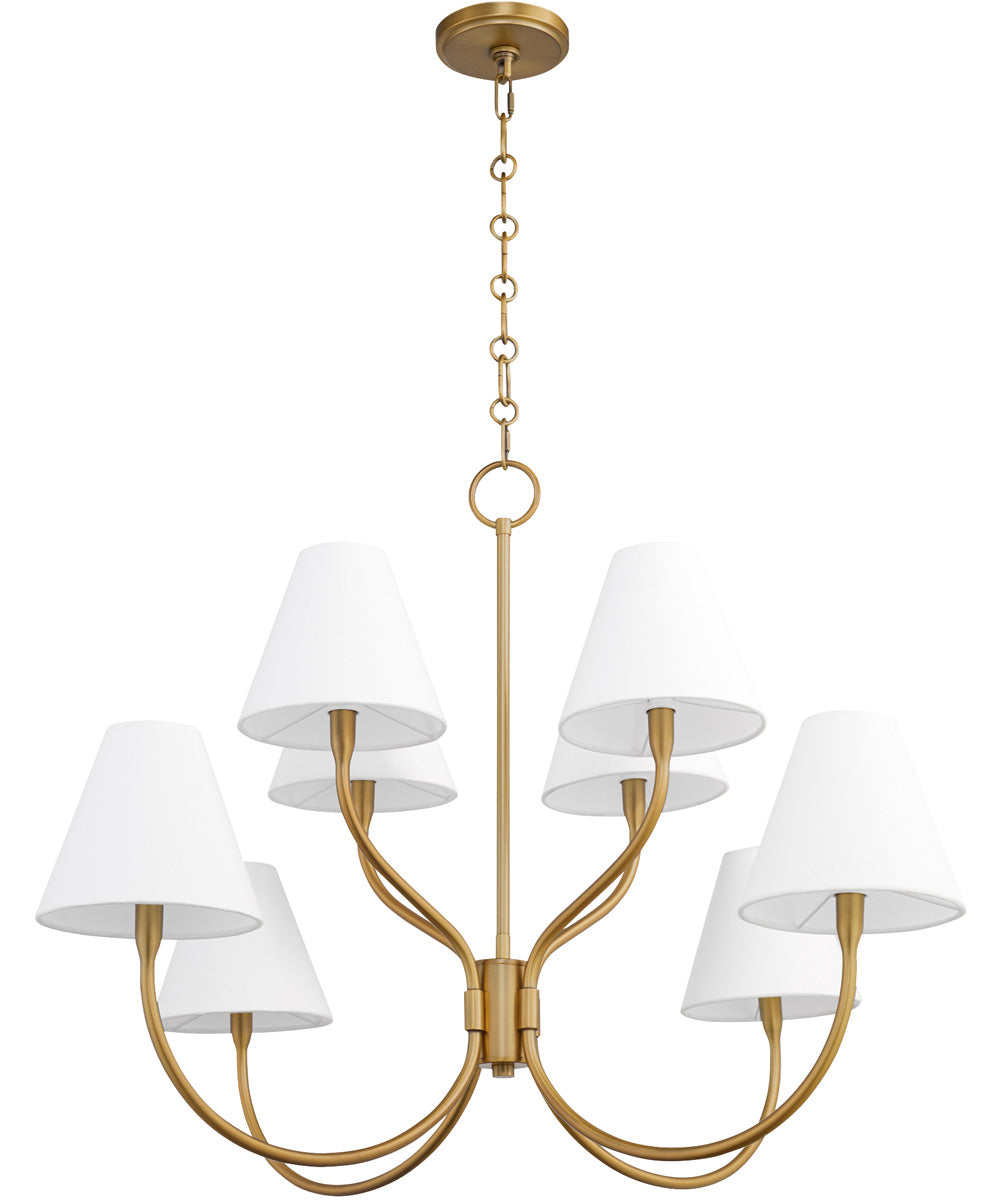 Sophia Chandelier Brushed Brass
