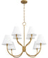 Sophia Chandelier Brushed Brass