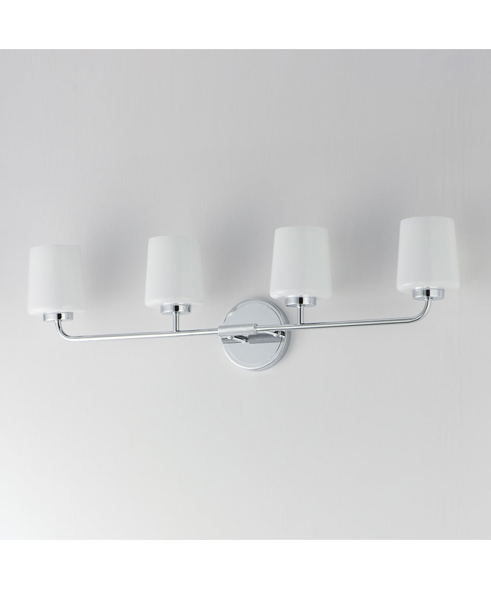 Durham 4-Light Bath Vanity Polished Chrome