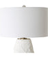Vida White Table Lamp