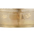 Cash 3-Light Medium Semi-Flush Mount in Lacquered Brass