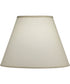 8x16x12 Parchment Butcher Linen Empire Hardback Lampshade