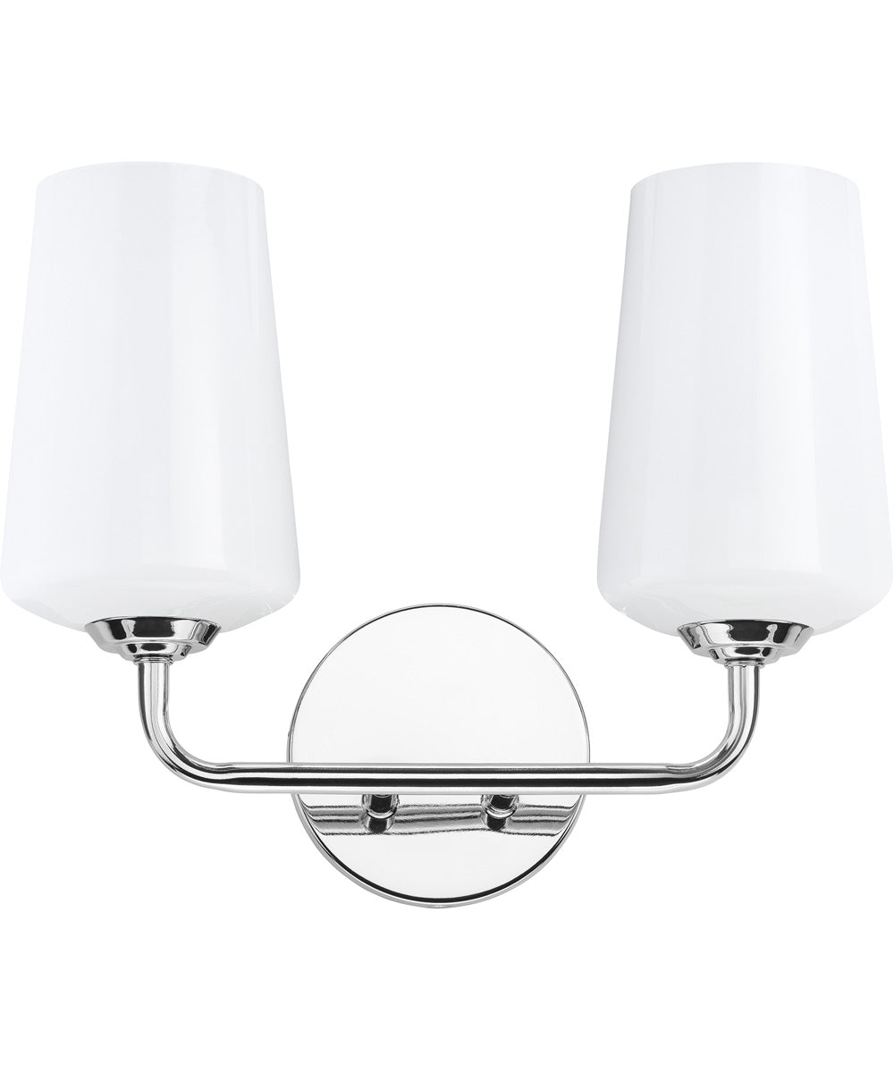 Celino 2-Light Bath & Vanity Polished Chrome