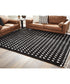 Minston Medium Rug Black/White