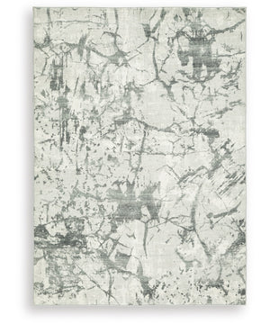 Tobinbury Washable Medium Rug Gray