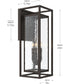 Shaw 25 inch 1 Light Outdoor Wall Light with Clear Glass Antique Bronze