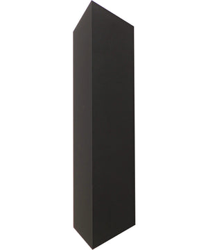 Fractal LED Outdoor Sconce Architectural Bronze