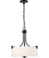 Liam 3-Light Pendant Matte Black