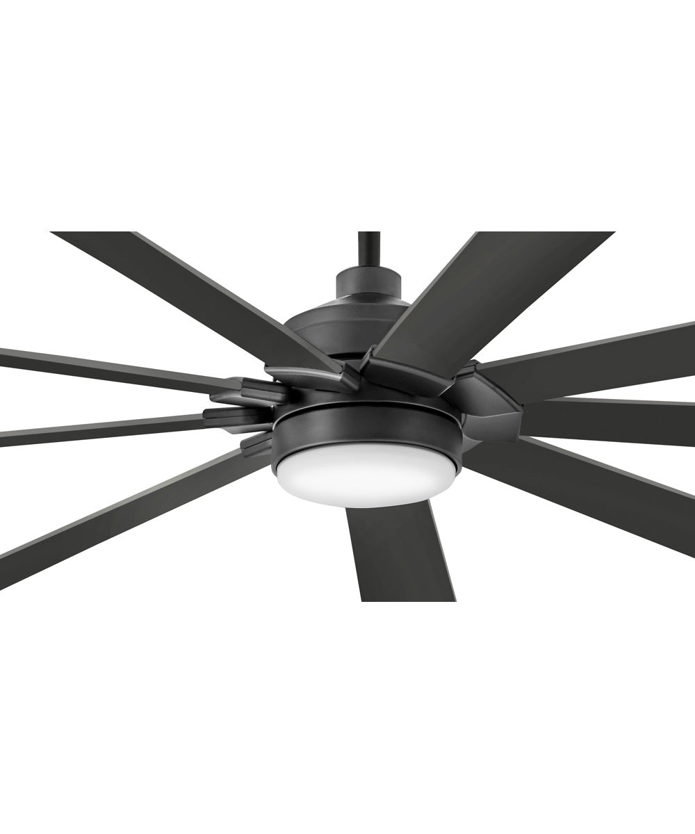 Turbine 80" LED Smart Fan Matte Black
