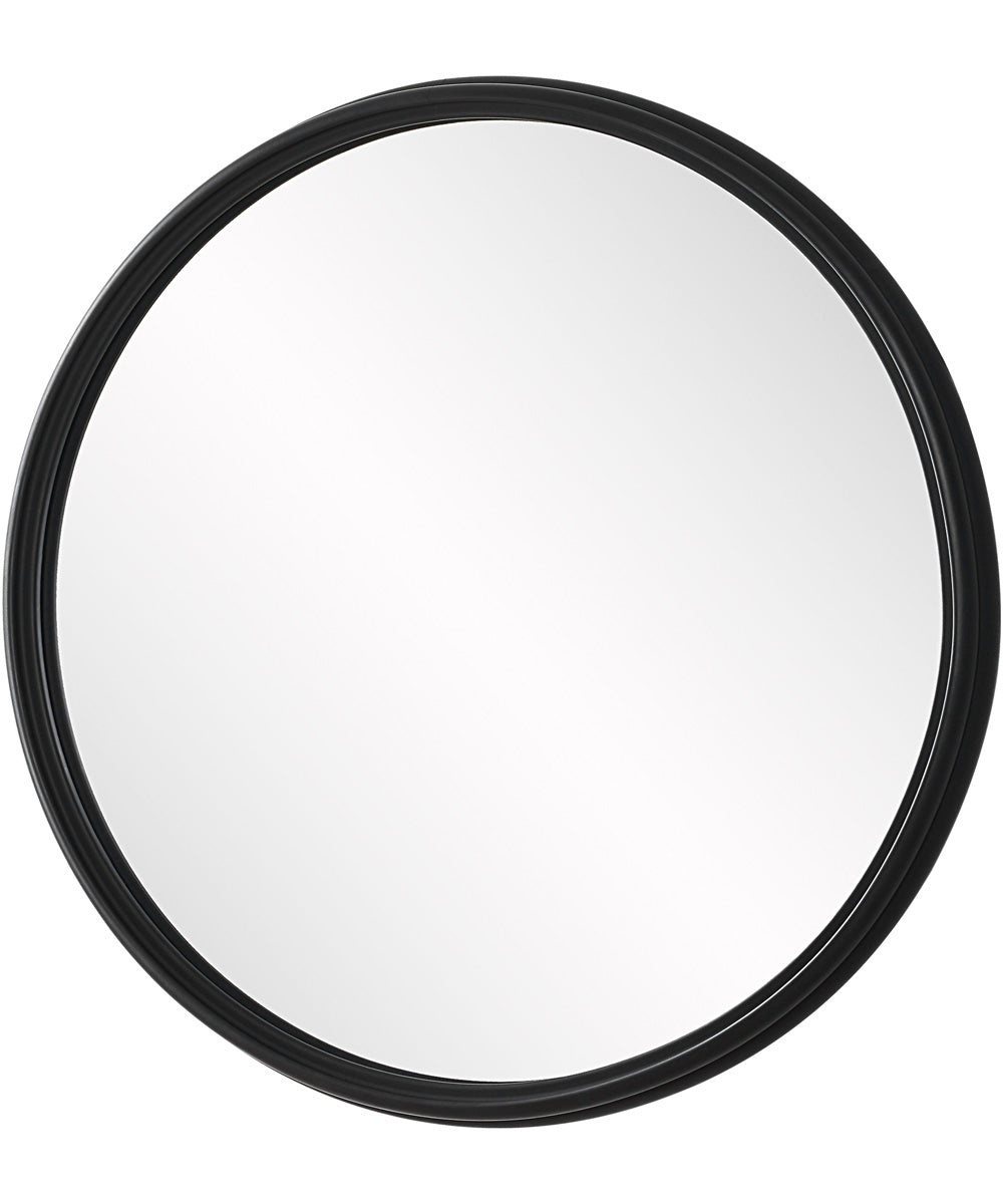 32x32" Wall Mirror Matte Black