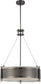 21"W Diesel 4-Light Pendant Hazel Bronze