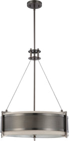 21"W Diesel 4-Light Pendant Hazel Bronze