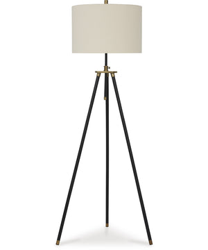 Cashner Metal Floor Lamp Black/Gold