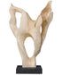 Hollow Form Indoor-Outdoor Teak Sculpture