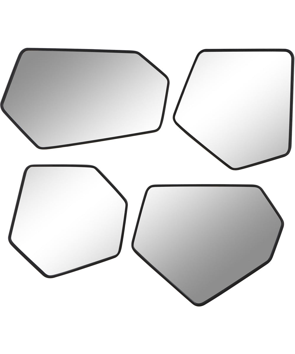 Linneah Black Mirrors, Set of 4
