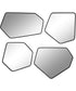 Linneah Black Mirrors, Set of 4