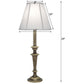29"H 1-Light Buffet Lamp Roman Bronze