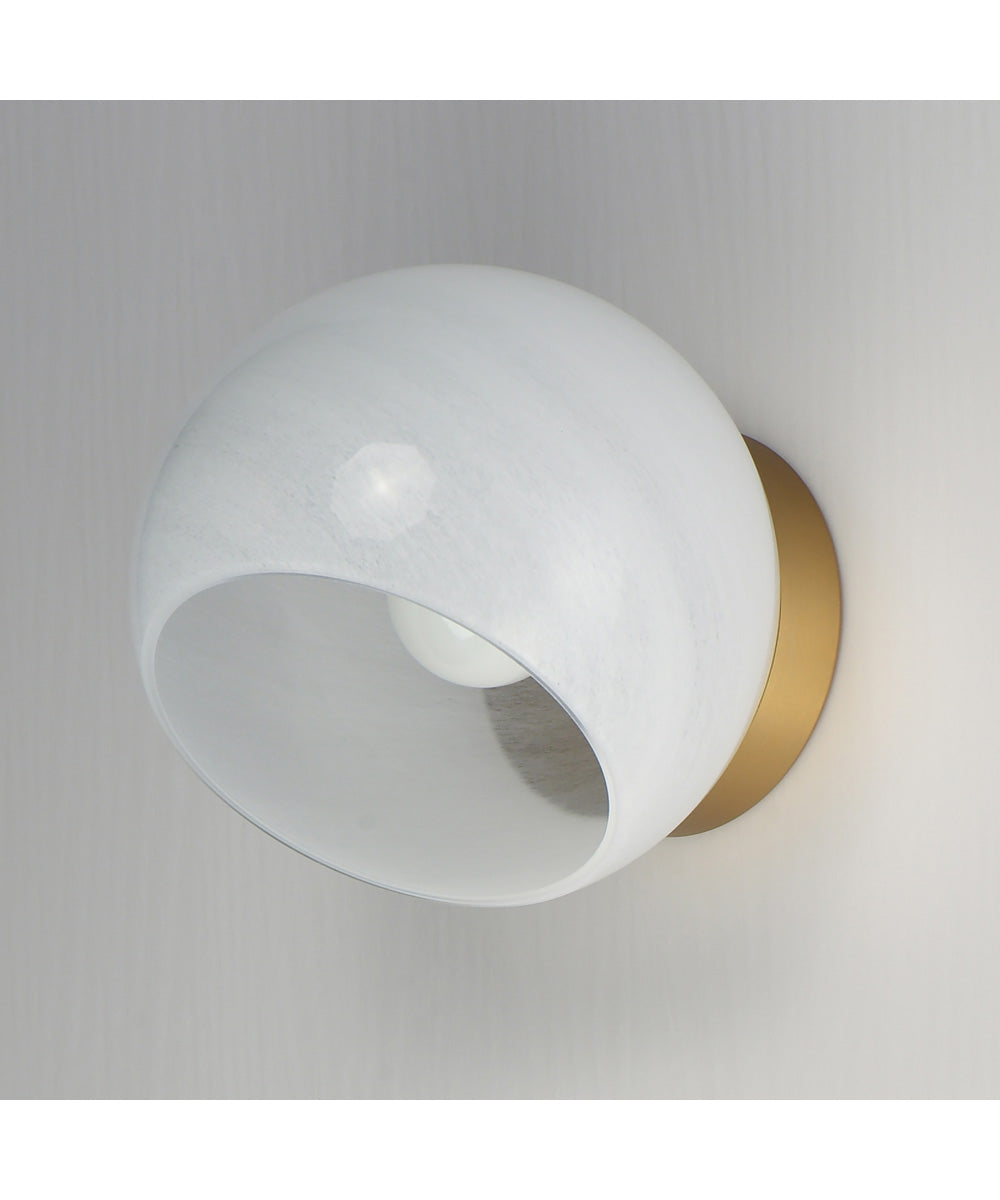 Neve 1-Light Wall Sconce Natural Aged Brass