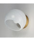 Neve 1-Light Wall Sconce Natural Aged Brass