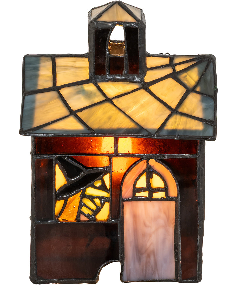 7.5" High Haunted House Accent Lamp