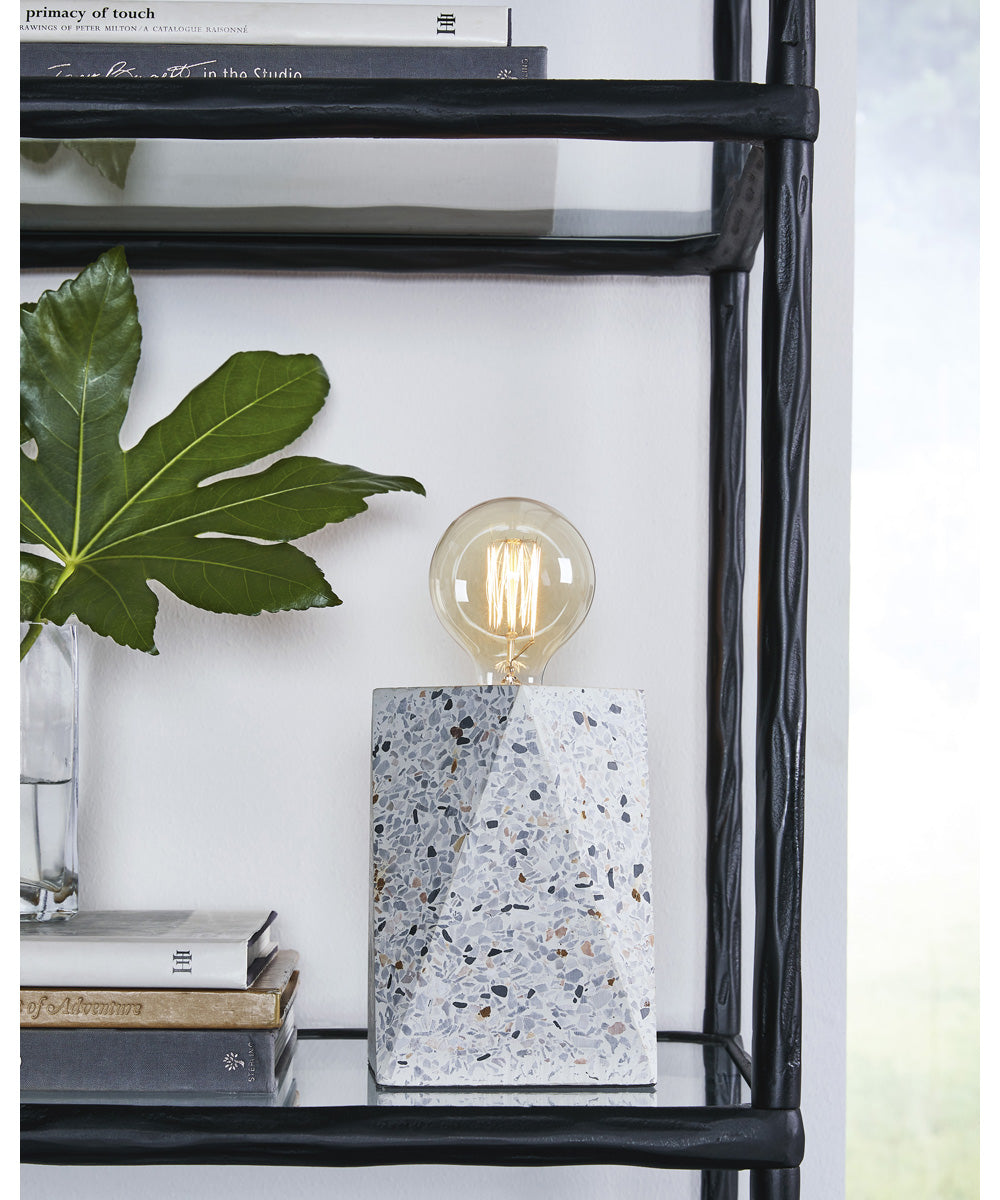 Maywick Concrete Table Lamp White