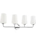 Celino 4-Light Bath & Vanity Polished Chrome