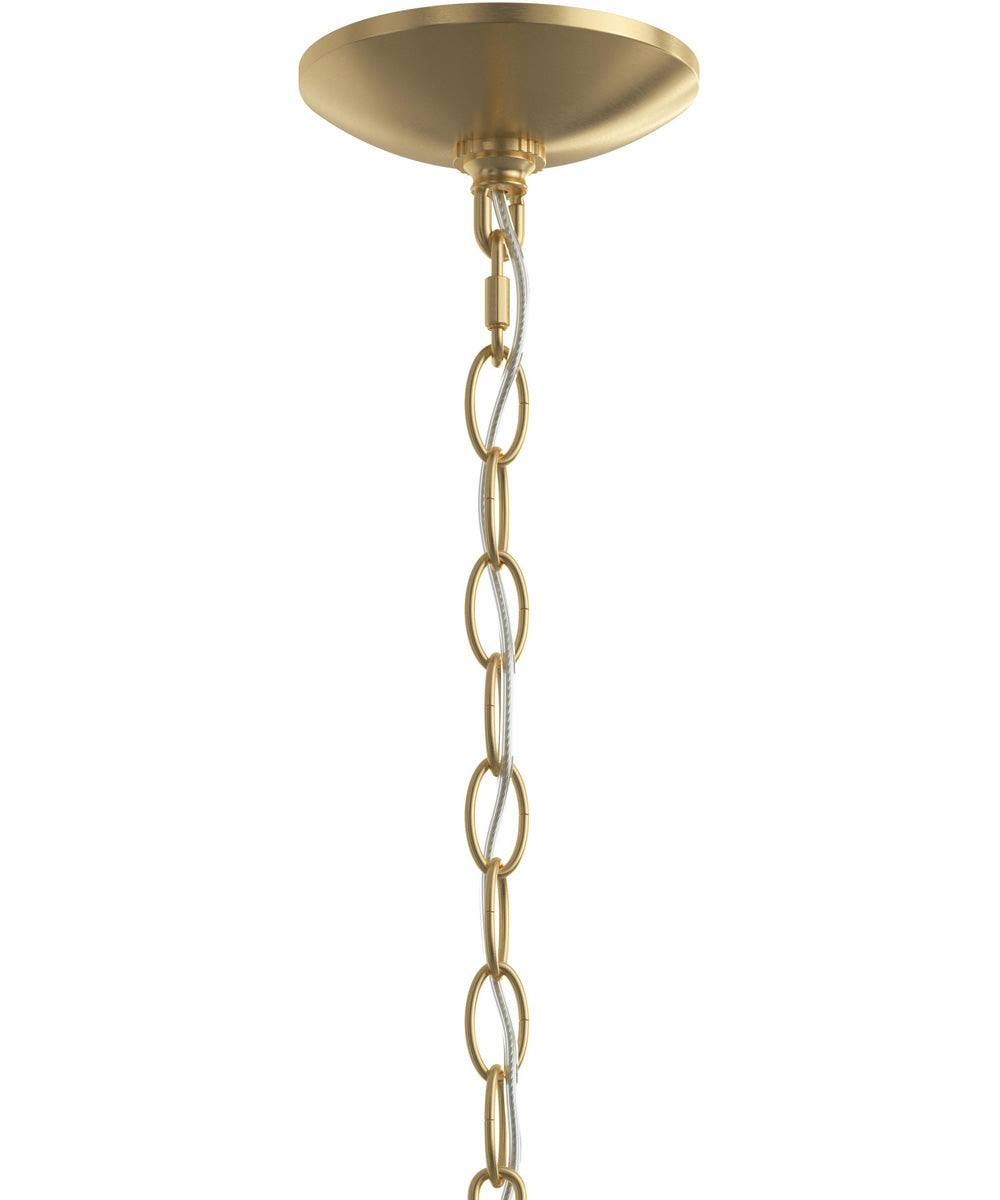 Ilia 5-Light Chandelier Brushed Gold